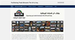 Desktop Screenshot of iraq-uk-gateway.com